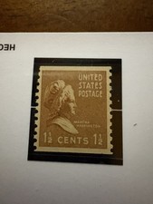 Scott# 8401938 1 1/2c Martha Washington Coil Mint NH OG Free Shipping