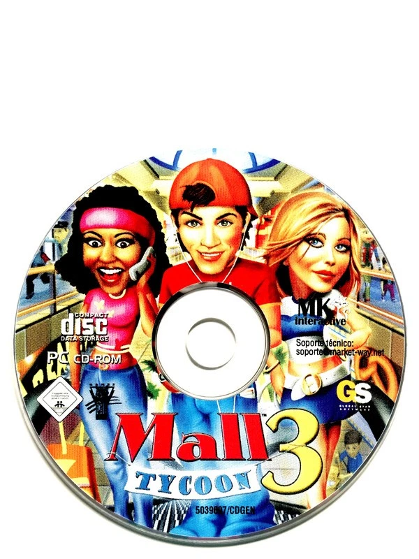 Mall Tycoon 3 Videojuego Completo Abierto Buen Estado PAL PC - Imagen 3 de 3