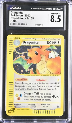 Dragonite graded CGC 8.5 for sale on eBay