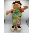 Vintage 1990 Cabbage Patch Kids Boy Doll Hasbro Skateboard Freestyle Outfit 90s