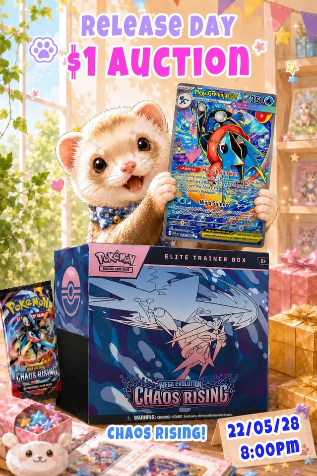 🔥 RELEASE DAY CHAOS RISING 🔥 $1 Auctions • Live Rip or Sealed • ETBs, BBs