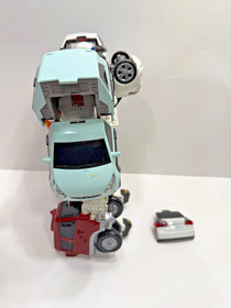 TOBOT Quatran Quadrant C D W R Figures Vehicle Combiner Korea Young Toys 2013