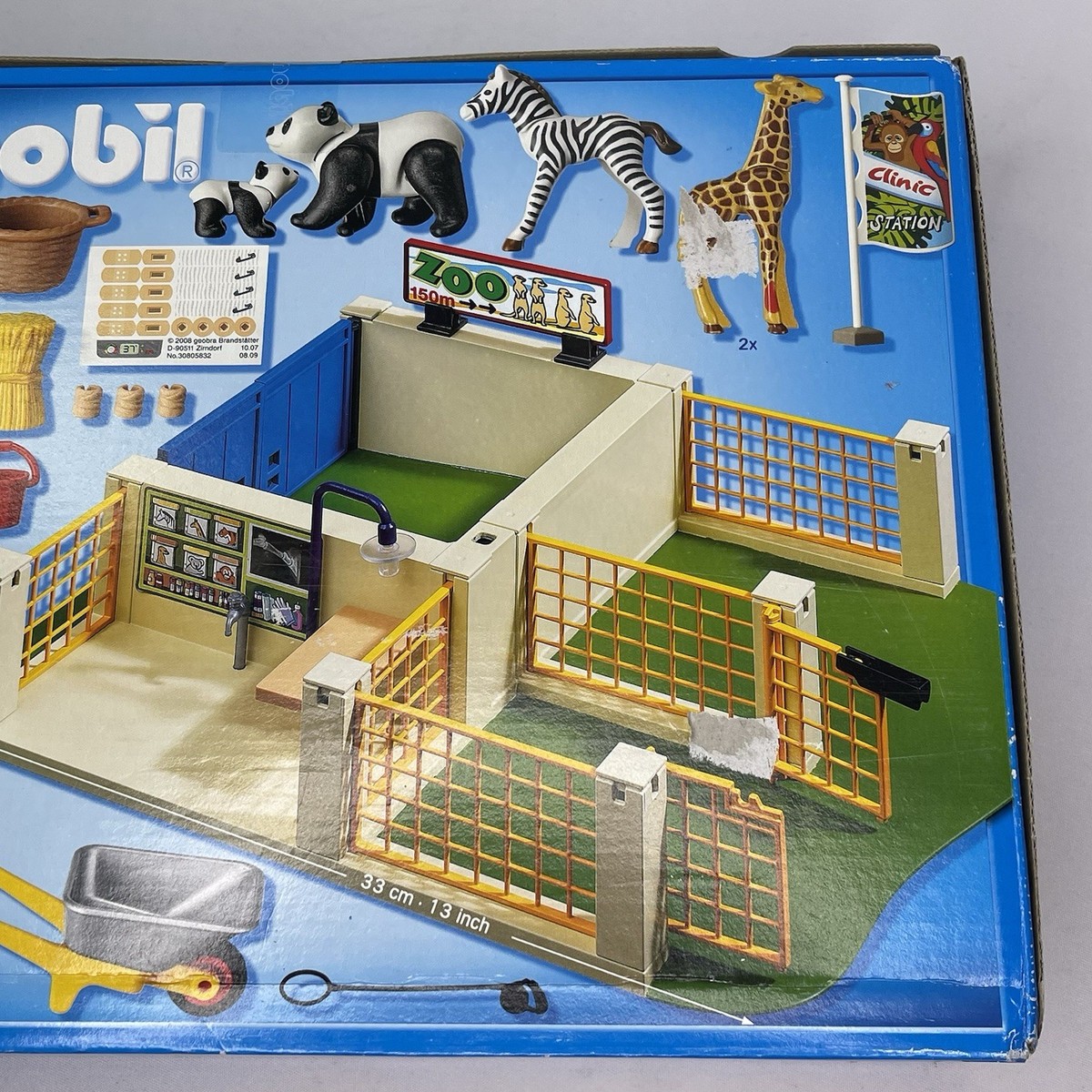Playmobil Super Set 4009 Zoo Vet Animal Care Station New Factory