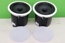 Lot 2 Tannoy CVS6 CVS 6 White Indoor Ceiling Wall 6-Ohms Loudspeaker