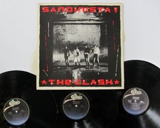 the CLASH Sandinista 3xLP VG vinyl NO Poster NO Lyric insert  b394