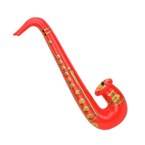 Saxofón inflable 70 cm años 70 80 discoteca decoración fiesta de cumpleaños foto utilería - Imagen 28 de 41