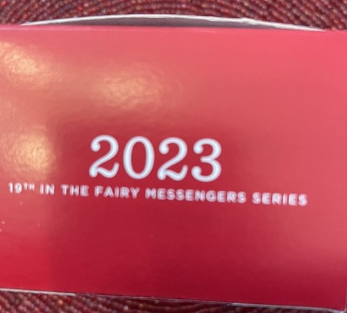Hallmark Keepsake Fairy Messengers Carnation Fairy 19th in Series Ornament 2023 - Picture 5 of 6
