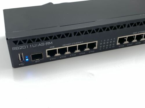 MiKroTik Routerboard RB201 1UI AS-RM RB2011UIAS-RM Netzteil - Bild 2 von 6