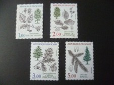 TIMBRE FRANCE 1985 ARBRES N° 2384 / 2387    NEUF **
