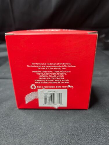 Tim Horton's 2021 Tree Ornament Hot Chocolate NIB - Picture 2 of 4