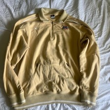 yellow nike quarter zip