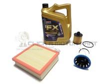 Fiat 500X 1.6 2.0 2015-2019 Oil Air Diesel Fuel Filter 5L 0w30 Engine Oil