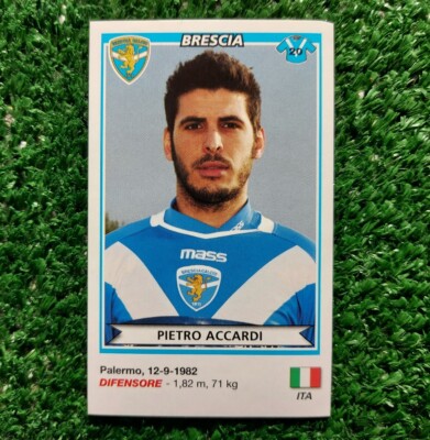 FIGURINE FOOTBALLERS PANINI 2010/11 BRESCIA ACCARDI 2011 UPDATE  