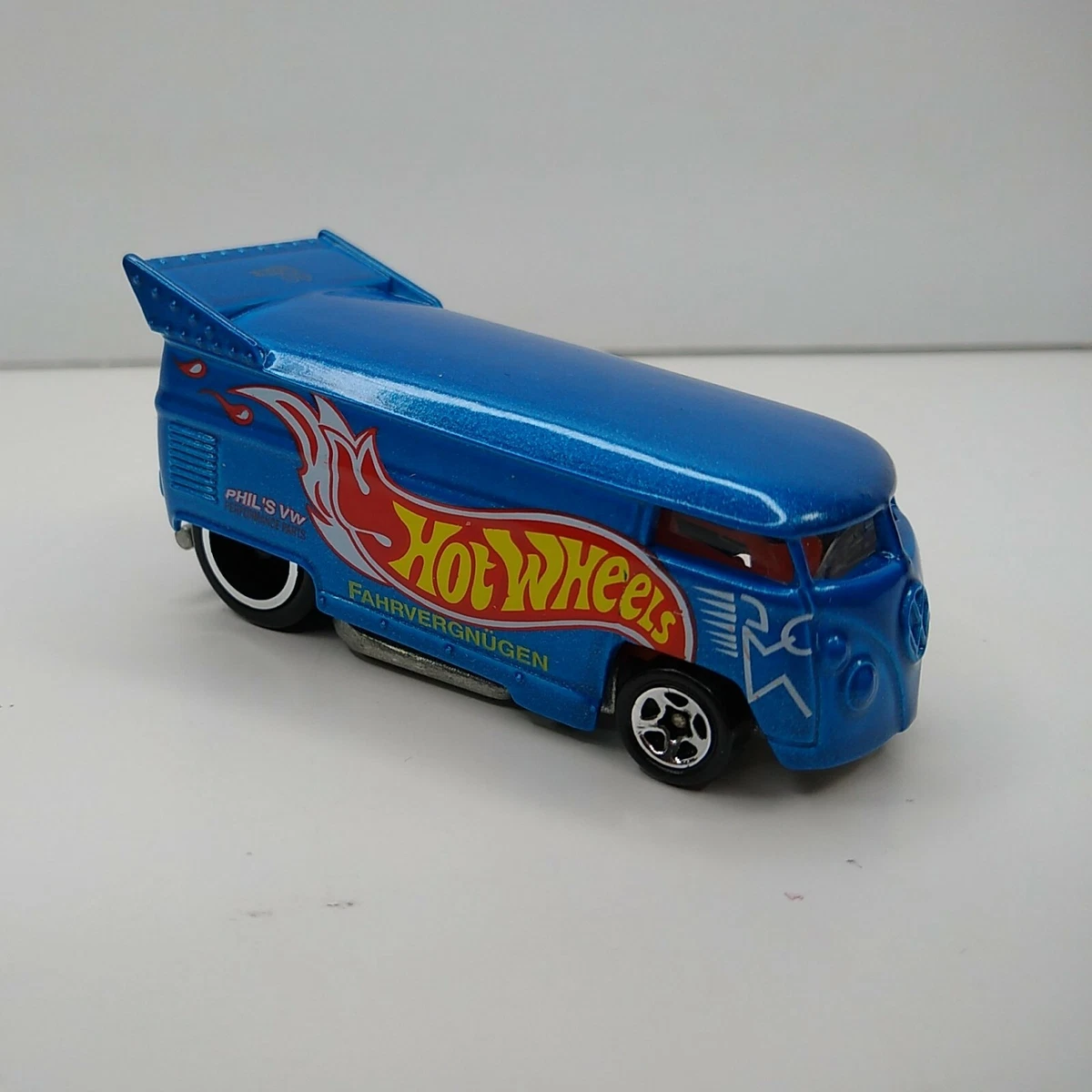 Hot Wheels 30th Anniversary Blue VW Drag Bus Fresh Out Of Box