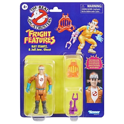 Ghostbusters Vintage Figure Ray Stantz & Jail Jaw Ghost Kenner