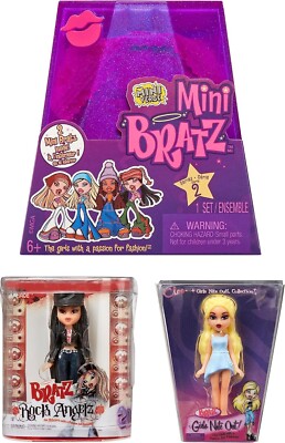 Mini Bratz | Mini Verse Series 2 | 1 Set 2 Mini Bratz -Fun in Pocket-Sized World