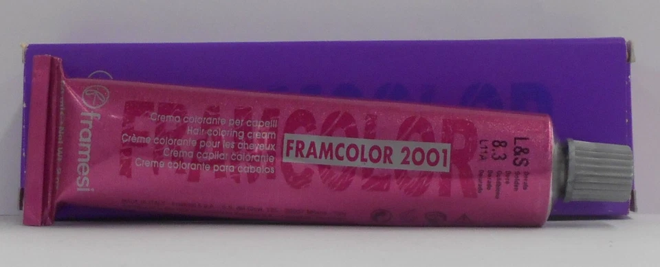 FRAMESI Framcolor 2001 (EXPIRED) Permanent Hair Color Creme ~ 2 fl. oz. / 60 ml - Image 3 of 4