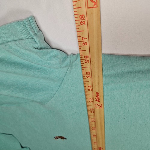 US Polo Assn Luxury Feel Polo Shirt Mens XL Teal Cotton Flesh Pony Preppy - Picture 6 of 7