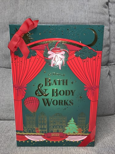2022 Bath &amp;amp;amp; Body Works Advent Exclusive 12 Days Countdown Calendar Gift Set NIP