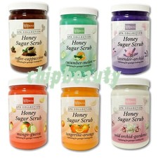 Sugar Scrub Extra Nutritious 32oz / 1 Gallon Rich Vitamin Skin Spa Scent /Choose