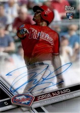 2017 Topps Clearly Authentic #CAAU-JA Jorge Alfaro