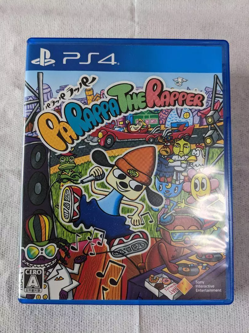 PaRappa The Rapper Japanese Game With Box PS4 PlayStation 4 Genuine