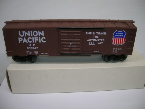 LOTE #44021 KMT / FRANK'S ROUND HOUSE O " UNION PACIFIC BOX CAR" | Zustand: Used