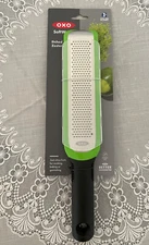 NEW OXO Good Grips Etched Zester Cheese Grater Stainless Steel Non Slip Handle