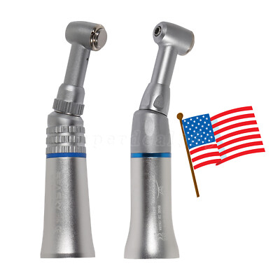 NSK Style Dental Handpiece – Low Speed Contra Angle With Push Button Chuck For Lab Use