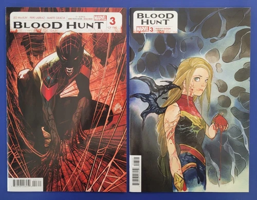 Blood Hunt #3 Cover Set Main + Peach Momoko Variant Marvel Comics