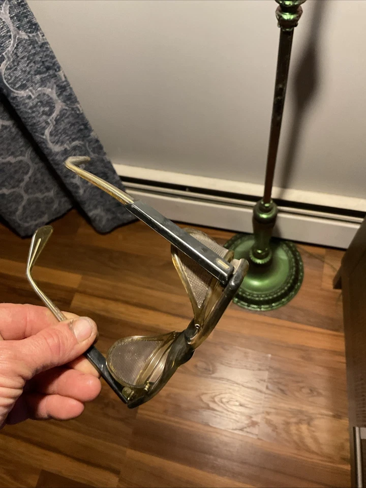 Gafas de seguridad plegables estilo steampunk vintage Willson Foto 4 de 4