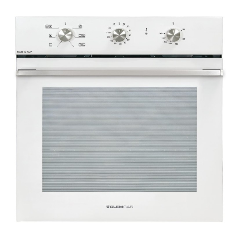 GLEM GAS GFR62WH-S3 FORNO DA INCASSO ELETTRICO VENTILATO CLASSE A - BIANCO