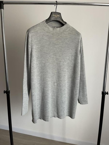 Women COS Sweater Grey Wool L #85RH