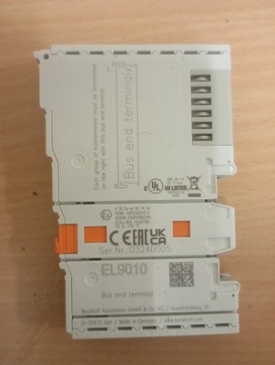 Beckhoff Ethercat Bus End Terminal EL9010 EL 9010 -used-