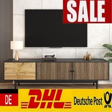 TV-Schrank Low Board TV-Schrank / Hochglanz / schwarz / exquisite Handwerkskunst