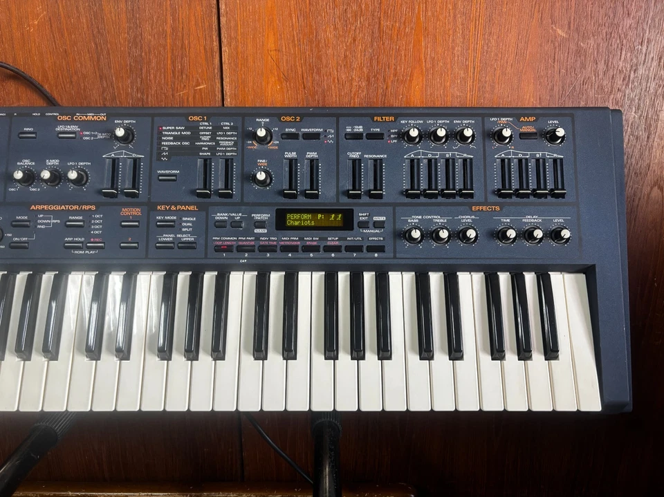 Roland JP-8000 Analog Modeling Synthesizer New internal battery and condenser - Image 3 of 4