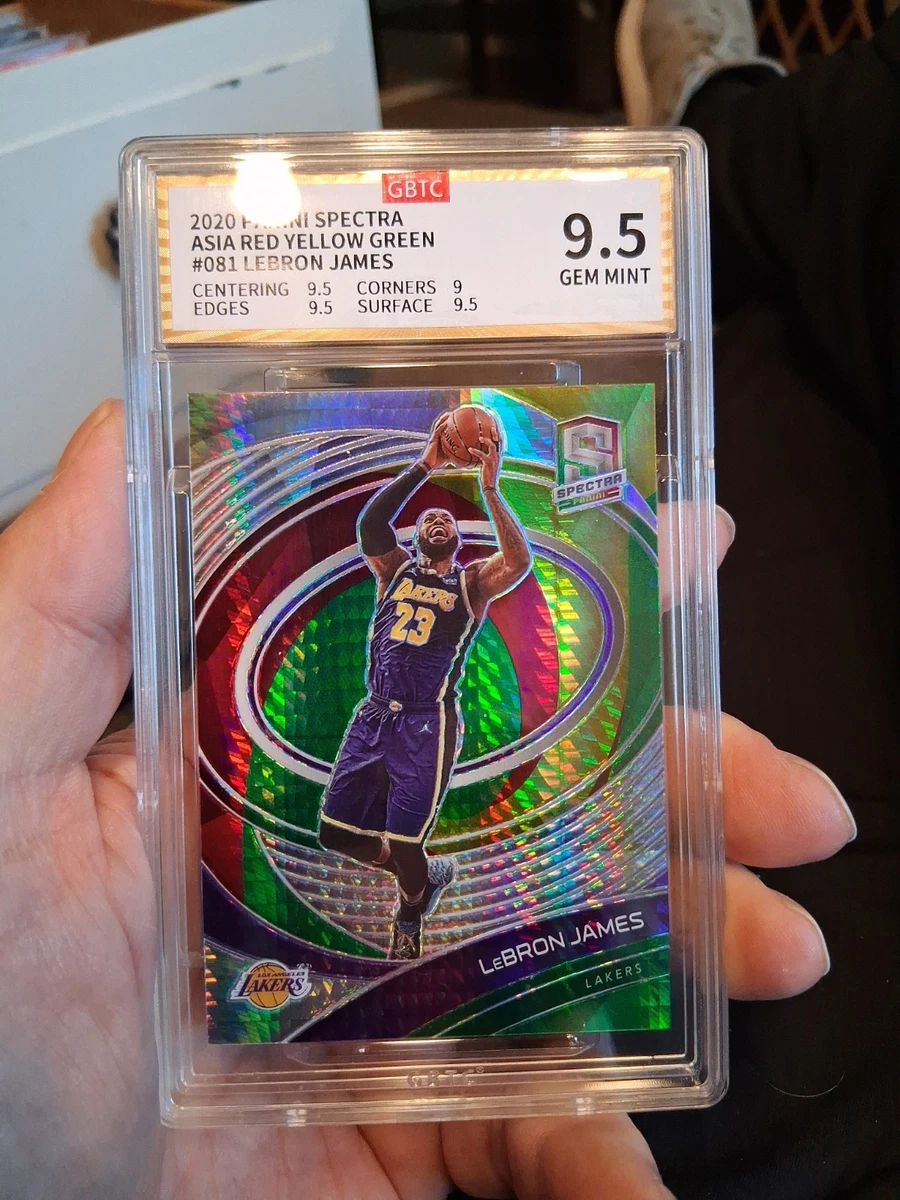 LeBron James Grade 9.5 Basketball Serial Numbered Sports Trading