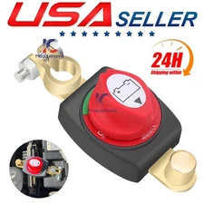 12-48V Battery Power Cut Master Switch Disconnect Isolator On-Off Switch Car RV
