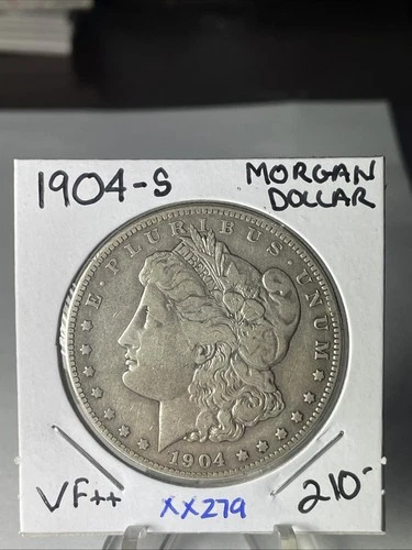 1904 S  MORGAN DOLLAR IN VERY HIGH XF +++ CONDITION XX279