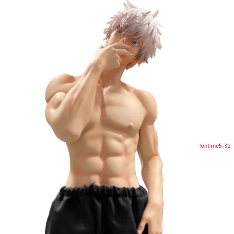 Jujutsu Kaisen Gojo Satoru 34 cm Figura Anime Estatua Resina Coleccionable Caja Regalo