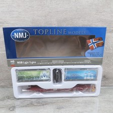 NMJ TOPLINE 507.130 unbenutzt H0  NSB Containerwagen Farris Imsdal OVP #BO18768