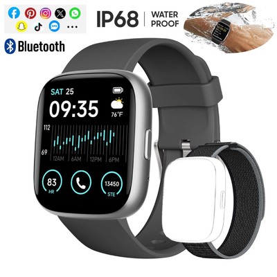 Reloj inteligente Para Hombre Mujer Compatible Con Alexa Iphone Android Samsung