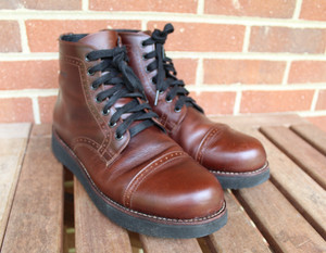 Broken Homme Brown Lukas Harness Leather Work Boots 9EEE‎ Broken Homme Boots | eBay main image 4