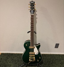 Gretsch G5235TG Pro Jet Bigsby chitarra elettrica custodia verde inclusa