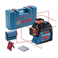 Bosch Linienlaser GLL3-80 4X1,5 Batterie Koffer Laserzieltafel Tasche 0601063S00