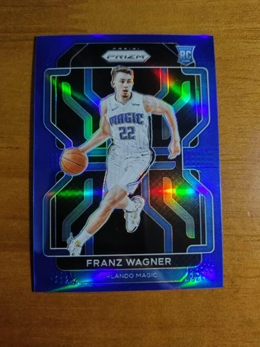 2021-22 Prizm Blue #310 Franz Wagner Magic RC Rookie /199 Blue Color Match