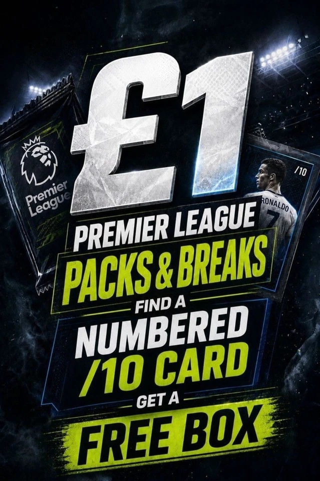 FREE BOX WHEN YOU PULL A /10 CARD FROM PACKS OR BREAKS