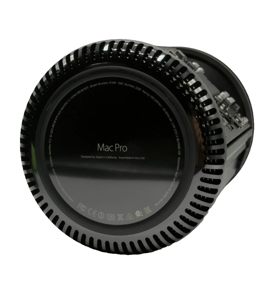 Apple Mac Pro 2013 - Intel Xeon E5 - 3,0GHz - 16GB - 256GB SSD - Wie Neu - Bild 2 von 4