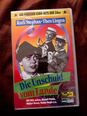 Die Unschuld vom Lande Ruth Stephan Theo Lingen Toppic VHS Video NEU
