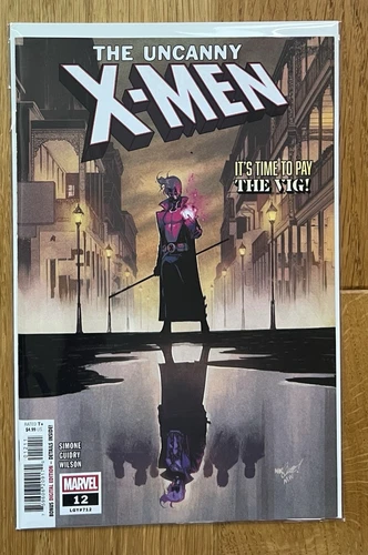 UNCANNY X-MEN #12 - DAVIS MARQUEZ MAIN COVER - MARVEL COMICS/2025